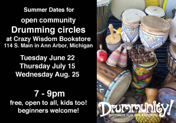 Monthly Drum Circles
