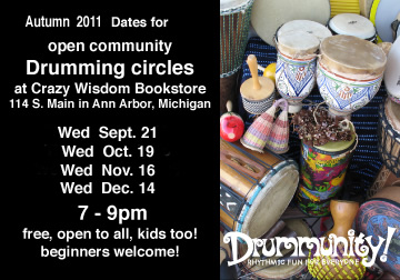 Monthly Drum Circles